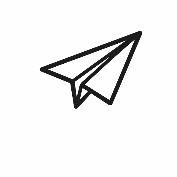flying paper plane