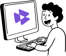 A person working in the SoCreative platform