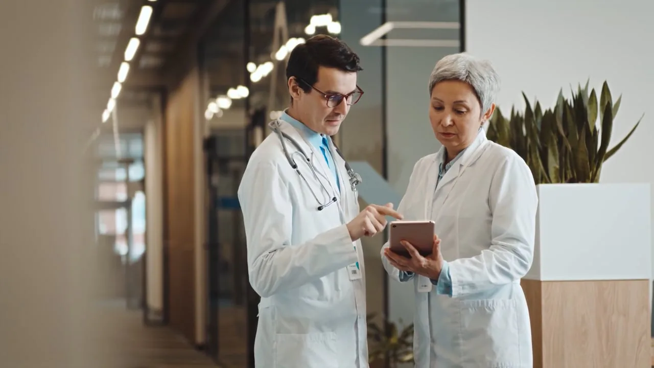 Telstra Health brand shoot in a clinic